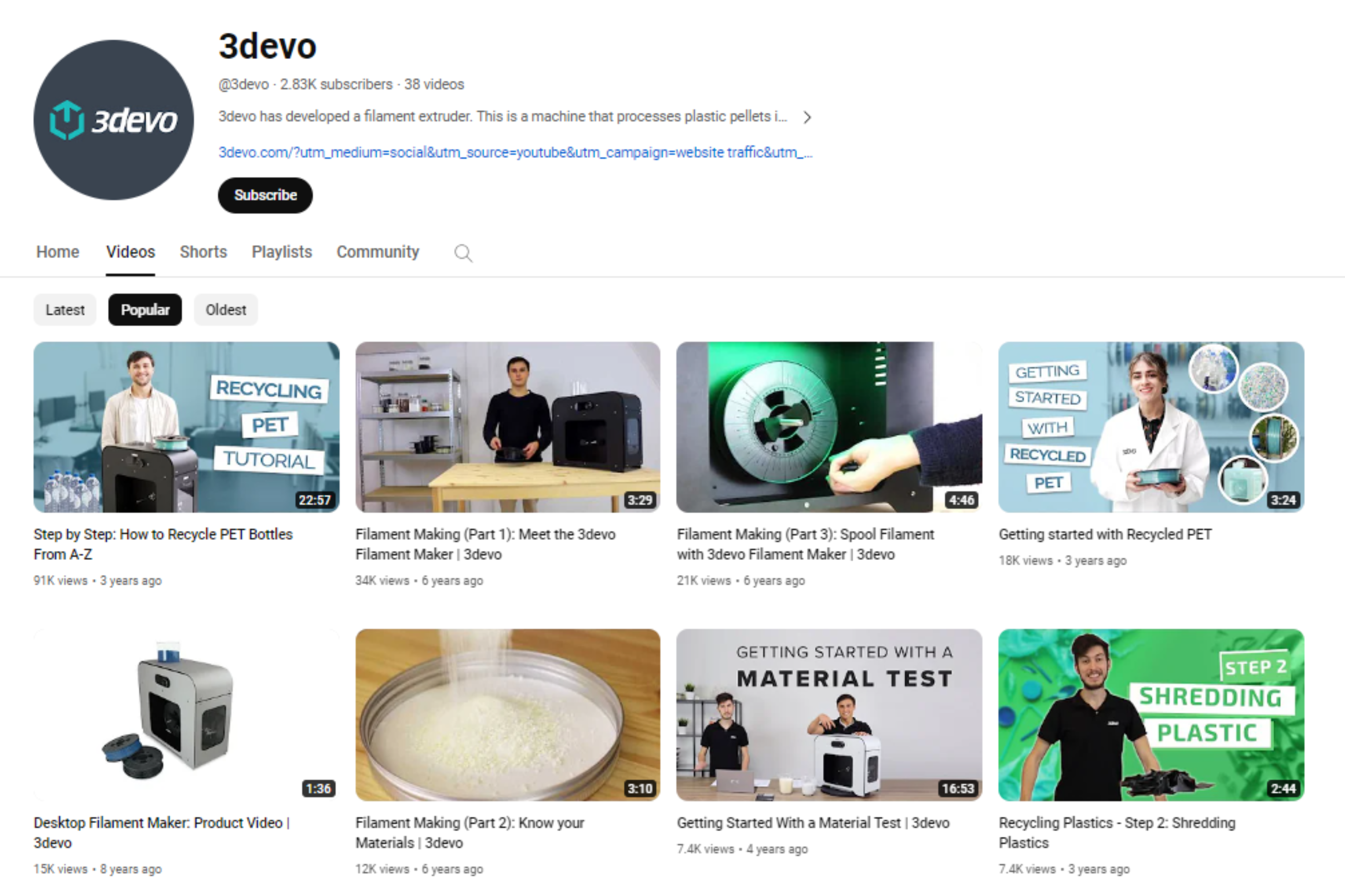 YouTube Homepage 1